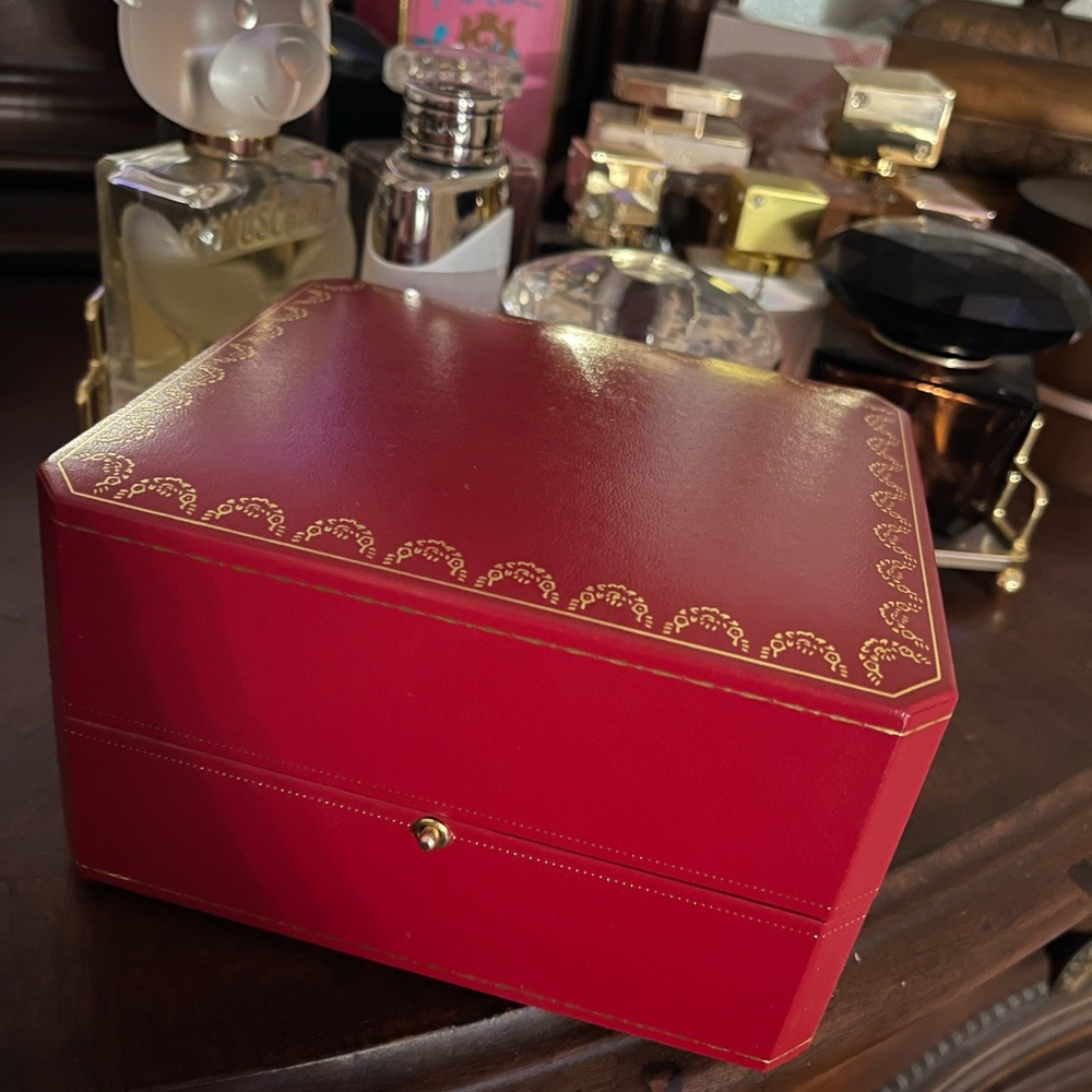 Cartier Red Jewelry Box